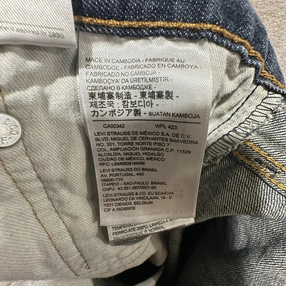 Levis 527 Bootcut Cowboy‎ Medium Wash Denim Blue Jeans Mens Size 31